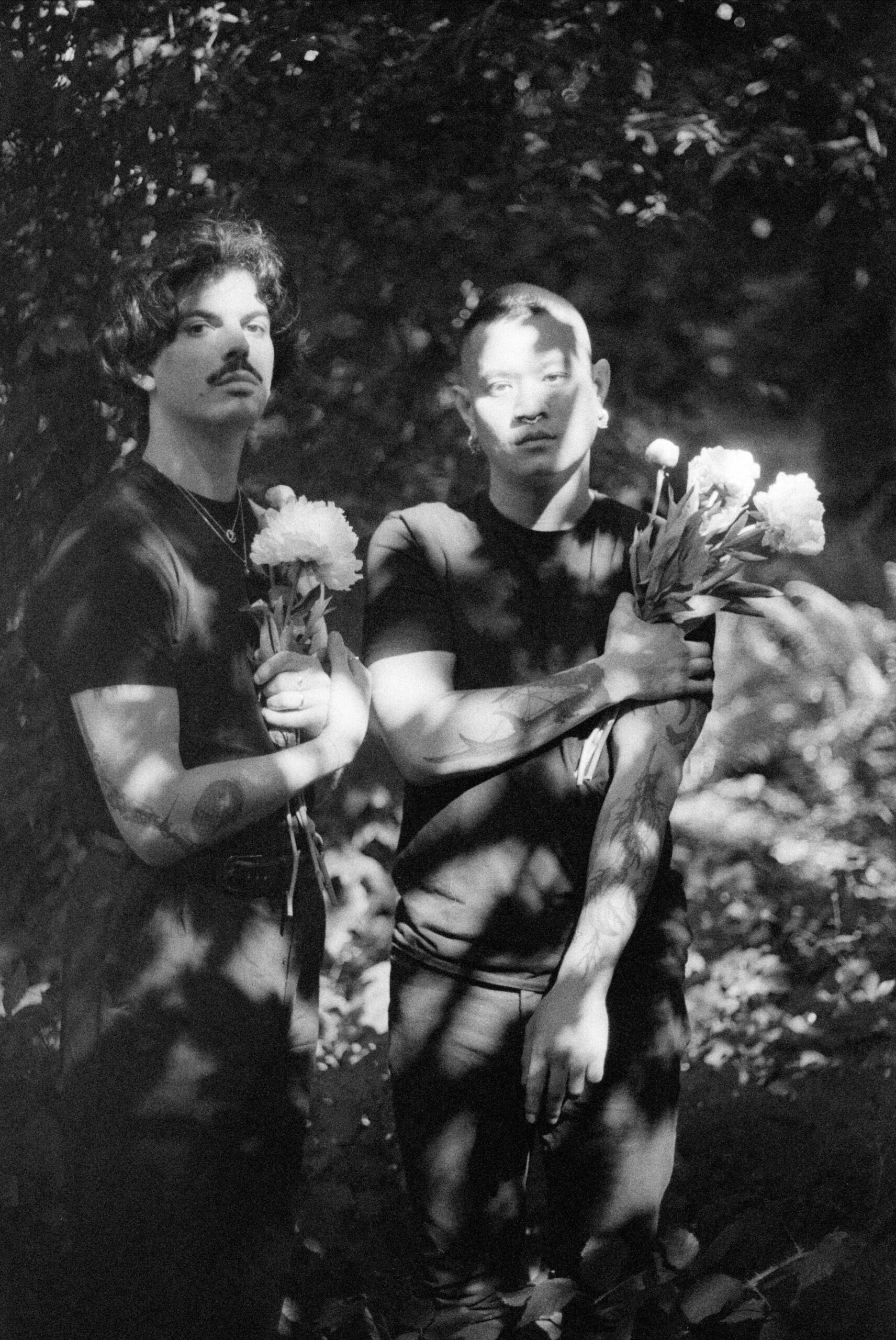 Collaboration avec le groupe de post punk lyonnais DESVER