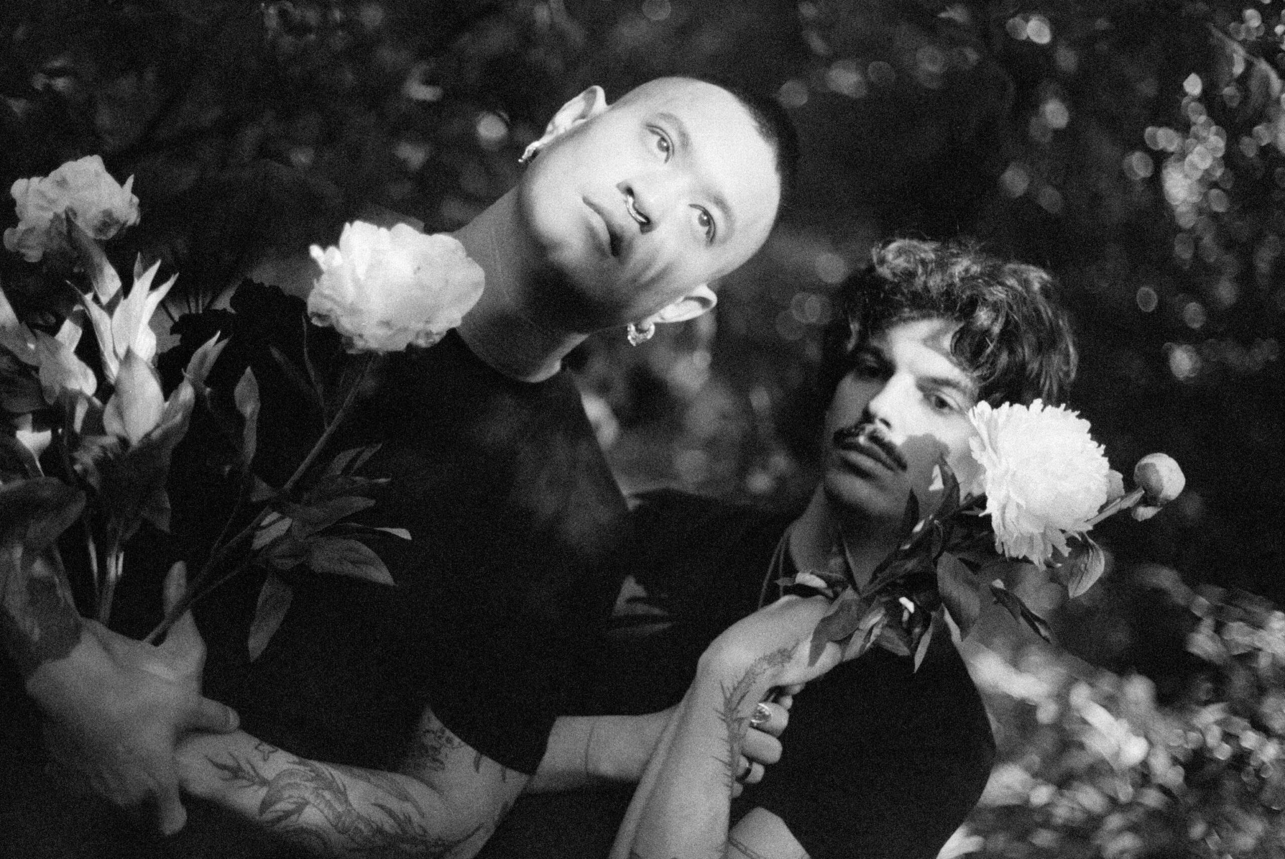 Collaboration avec le groupe de post punk lyonnais DESVER