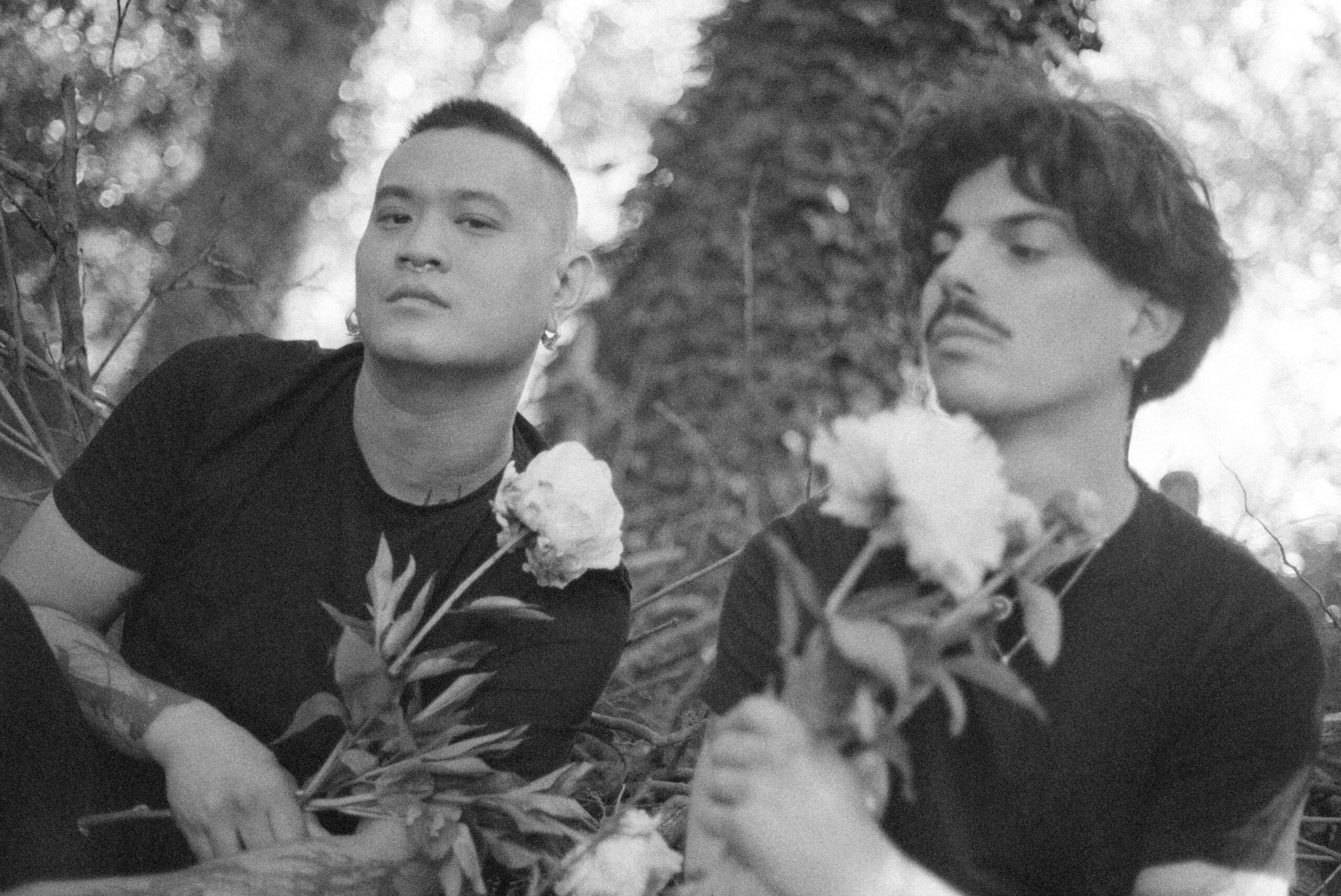 Collaboration avec le groupe de post punk lyonnais DESVER